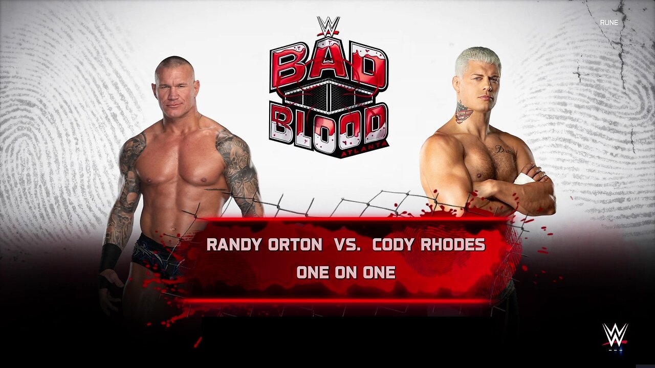 WWE 2k25 Randy Orton vs Cody Rhodes