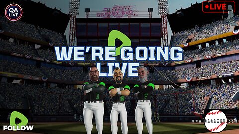 ⚾QAGamer Live | Mega Rumble Baseball (Games 3 & 4)