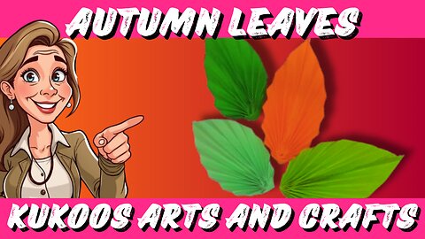 How to Make Paper Leaves | Easy DIY Leaf Craft for Decoration