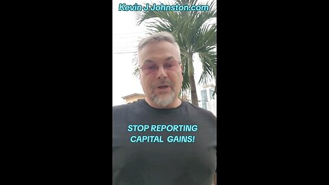 stop reporting capital gains to the CRA there is no law that says You must