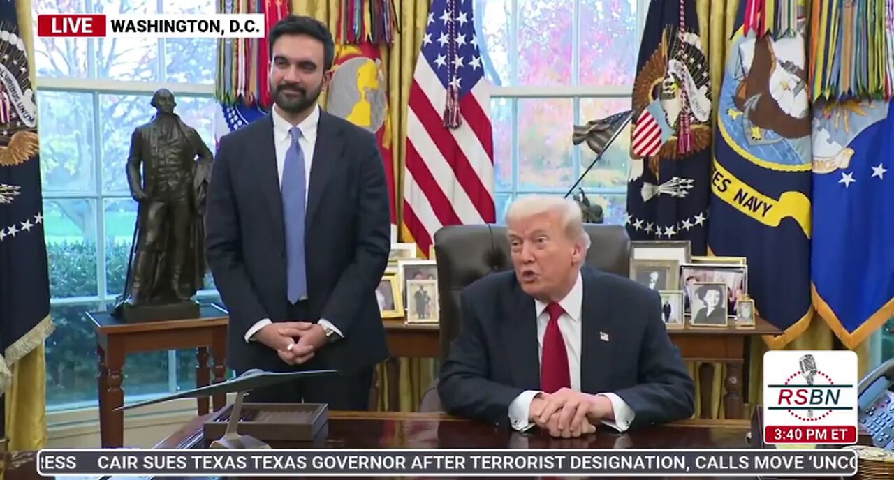 Trump Holds a Meeting with Zohran Mamdani [Full]