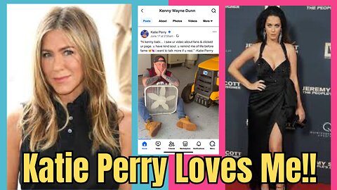 Jennifer Aniston Catfished Him… Katie Perry Chose Me