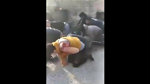 Muslims force other Muslims to crawl & bark like dogs in Syria (3/7/25)