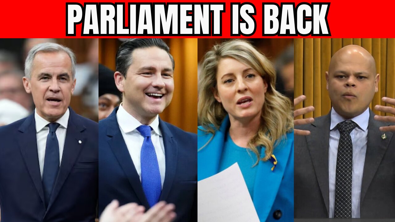 Parliament Is BACK Question Period + MORE