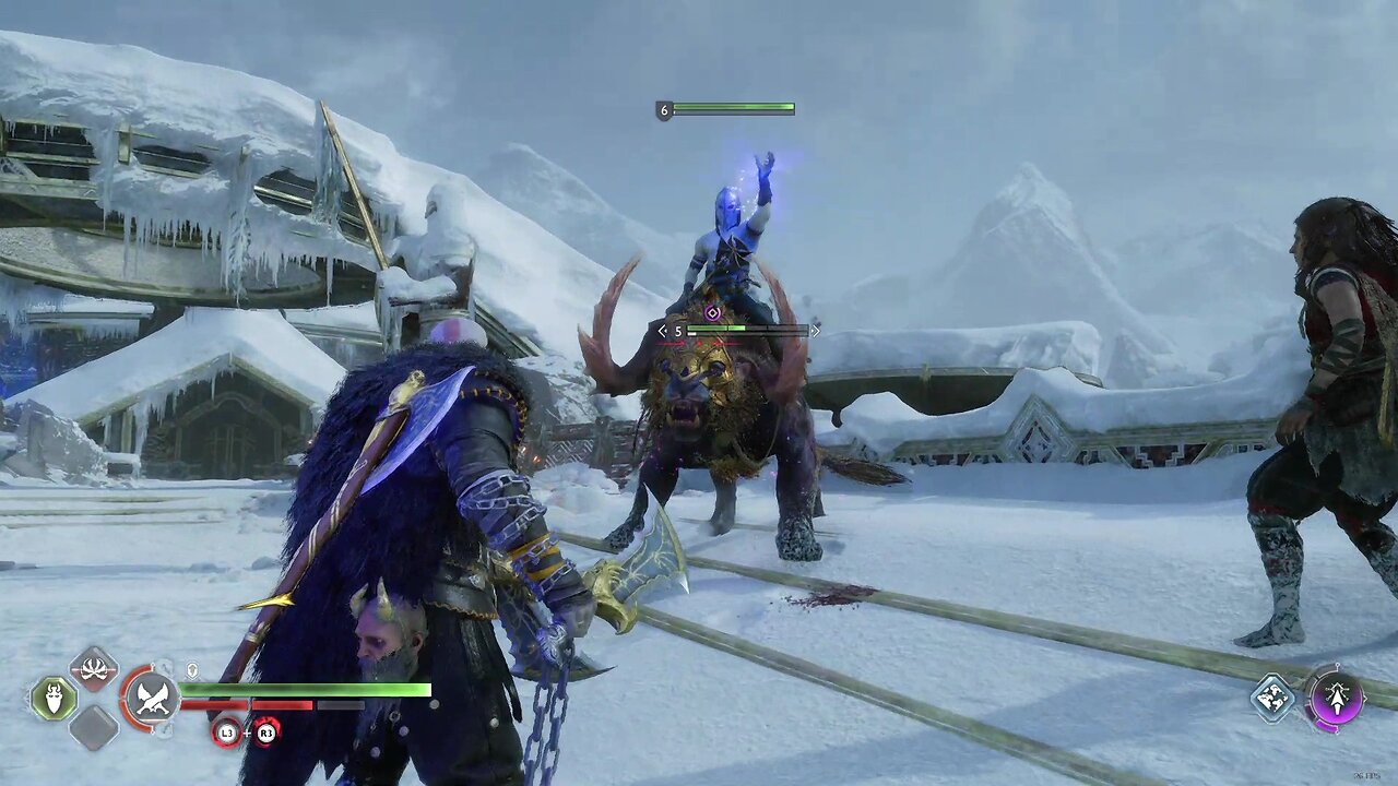 Battle34 Last decendants of Asgaurd in Midgaurd God of War Ragnarok