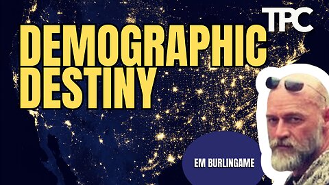 Tommy Carrigan Untamed | Demographics Is Destiny - EM Burlingame | 22 SEPTEMBER 2025