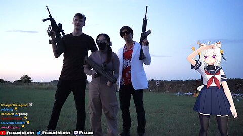 Filian Hits the Gun Range with Bao, Swiiika and FPSTonyy (8/29/2025)