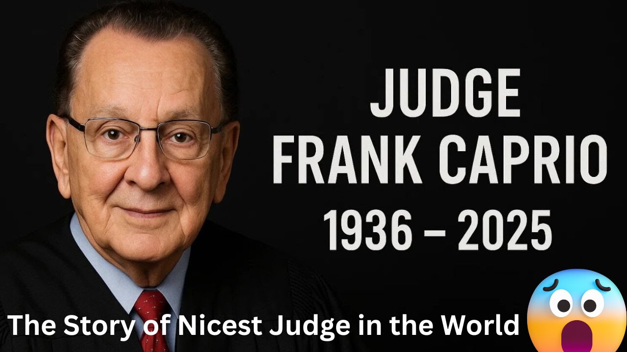 Judge Frank Caprio: The Nicest Judge in the World | A Heartfelt Tribute (1936–2025)