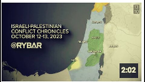 "Chronicle of Israeli-Palestinian Conflict on October 12-13, 2023"