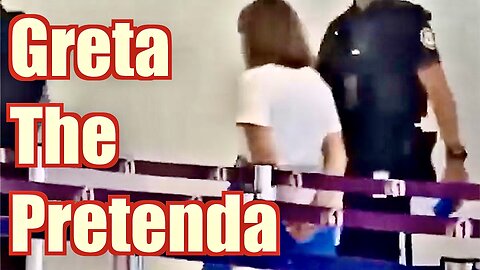 Greta Thunberg FAKES Being Handcuffed After Israel Deports Her - Throwback AOC