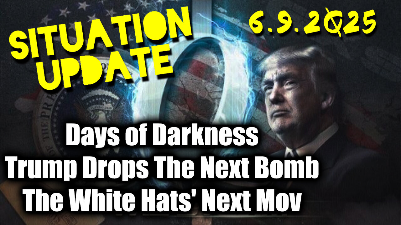 Situation Update 6.9.25 - Trump MAKE BIGGEST Announcement YET, An Emergency Reset Coming