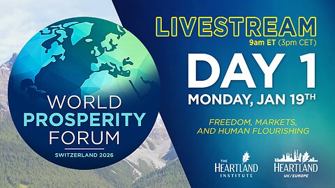 World Prosperity Forum Day 2: Lessons in Freedom — European Perspectives on Prosperity