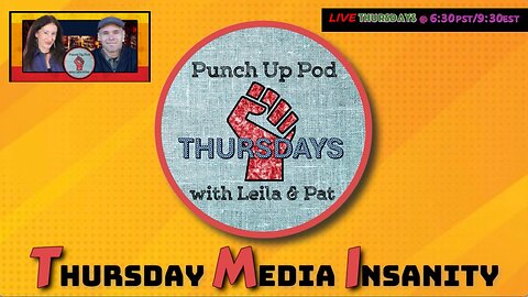 Punch Up Pod TMI @ 6:30pst/9:30est