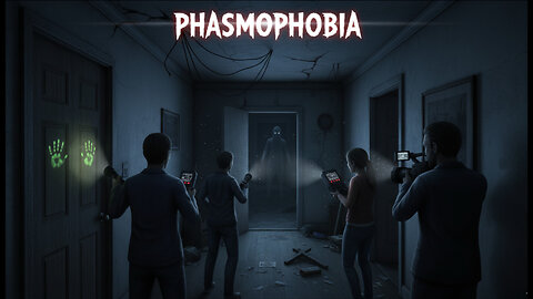 Playing Four Hours of Phasmophobia!