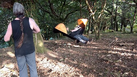 02, #pitching, just a couple of minutes to get it up, #hammock ,