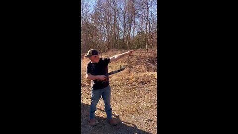 the Lever Action rifle flip