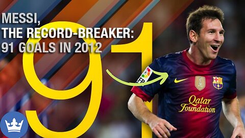 Messi's Unstoppable Year: 91 Goals in 2012