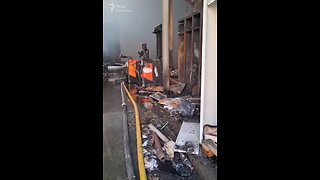 🤬 Shahed strike on a residential area of ​​Zaporizhzhia this morning.