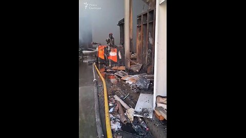 🤬 Shahed strike on a residential area of ​​Zaporizhzhia this morning.