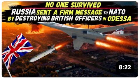 NATO Classified Electronic Intelligence Center, with British Officers, Soared into the AIR in ODESSA
