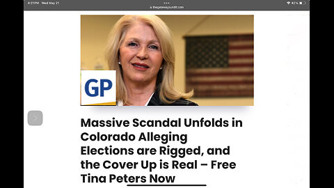 Massive Scandal Unfolds in Colorado Alleging Elections are Rigged, and the Cover Up is Real