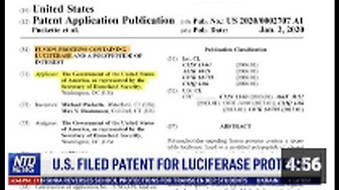 "Alarm Bells Ringing Over US Government's Patent Application for Luciferase Fusion Proteins"