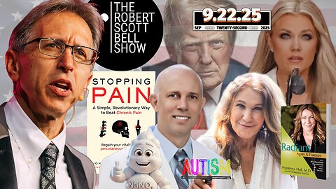 Charlie Kirk Memorial, Dr. Jonathan Edwards, Stopping Pain, Dr. Prudence Hall, Reclaiming Women's Health - The RSB Show 9-22-25
