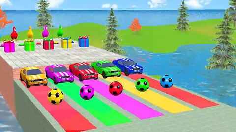Long Slide Game with Cow Elephant Gorilla Hippopotamus Tiger 3d Animal Game Funny 3d Animals(1)