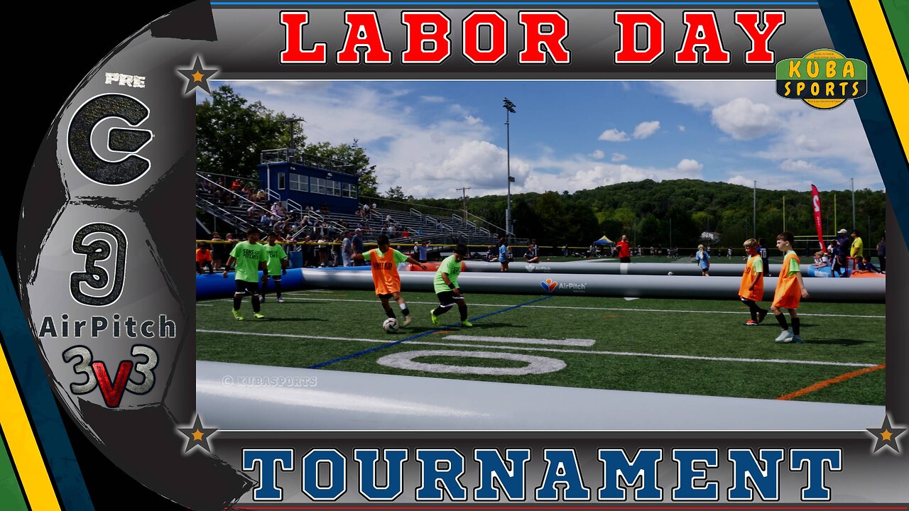 PRE-GAME 3 | 3V3 Soccer Tournament l Labor Day l Sparta l The Opening | Youth Soccer ActionTournament | Watching Matches & Heated Team Talks