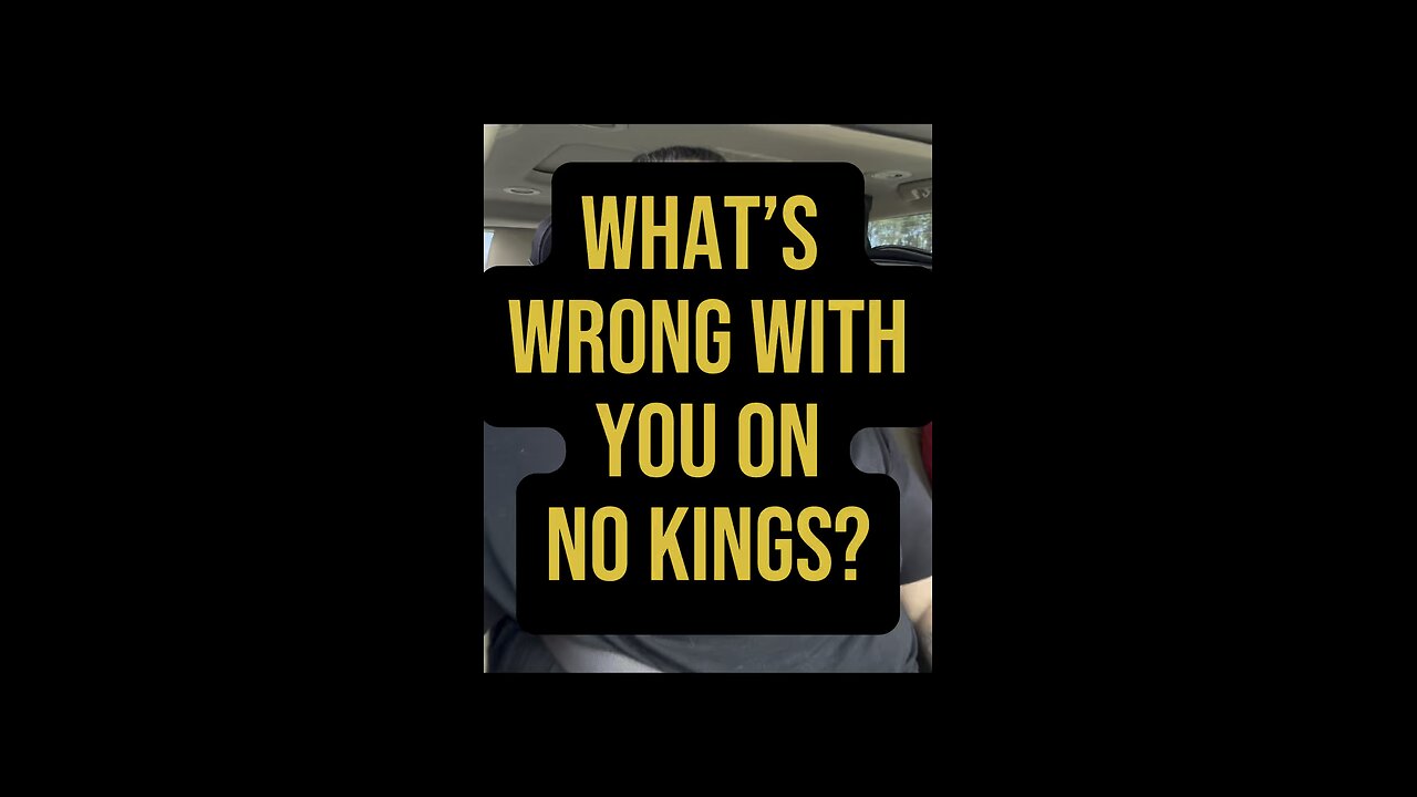 What’s Wrong With You On No Kings? 🤦🏻‍♀️