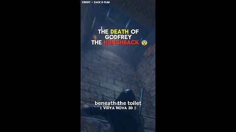 The Death Of Godfrey The Hunchback 😨 | गॉडफ्रे द हंचबैक की मृत्यु 😨 | #trending