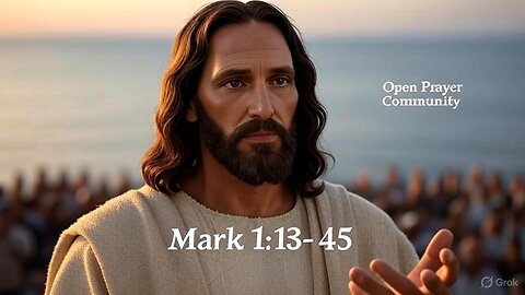 Mark 1:13-45