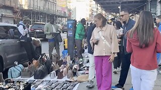 African illegal immigrants are operating a black market in New York City.