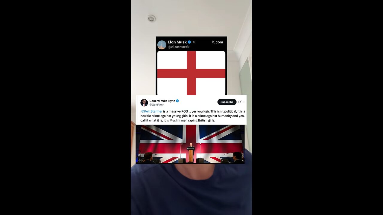 General Flynn, Elon all pointing to the UK