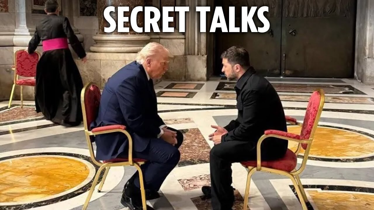 Trump & Zelensky meet for first time since White House spat at Popes funeral