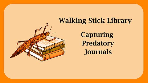 Capturing Predatory Journals