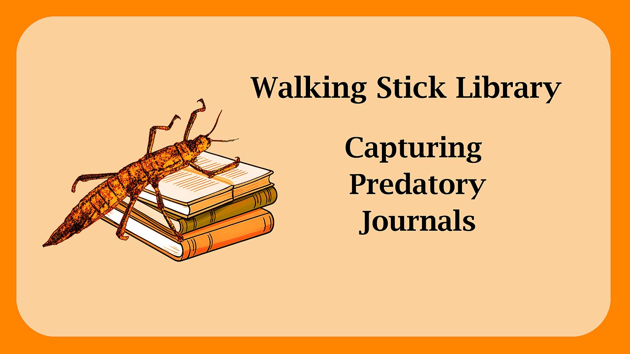 Capturing Predatory Journals