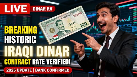 🚨 Breaking Historic Iraqi Dinar Update — Contract Rate VERIFIED! 💥 IQD News 2025