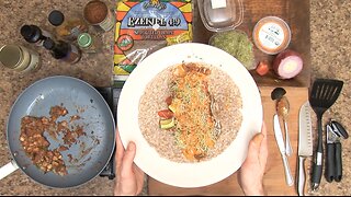 Enjoy This Refried Bean and Shiitake Mushroom Burrito Recipe