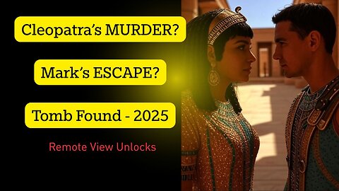 Cleopatra's Murder, Mark's Escape & Hidden Tomb Found 2025