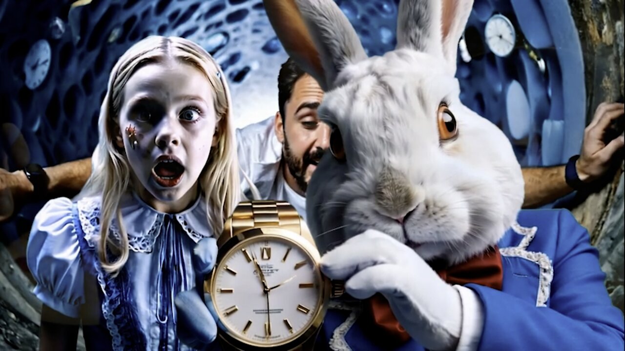 FALL DOWN THE RABBIT HOLE AND FIND THE SECRET CLUES!!