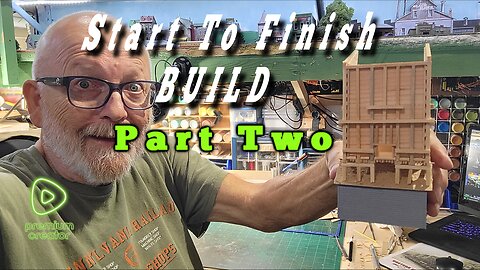 Part 2 - HO Scale Coaling Station Build - Start To Finish