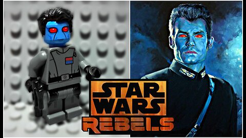 LEGO Star Wars Rebels - Grand Admiral Thrawn Minifigure Review