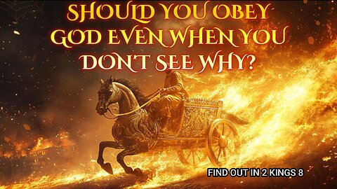 Should You Obey God Even When You Don't See Why?
