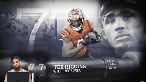 CHANNELADRIANTV Reacts | NFL Top 100 Players Of The 2024-2025 Season #77|WR Tee Higgins