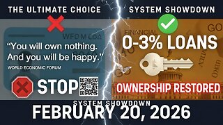 THE GREAT RESET VS. THE SOVEREIGN RESET: The End of Property Taxes & The February 20th System Shift