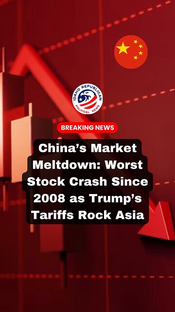 China's Stock Market Crashes