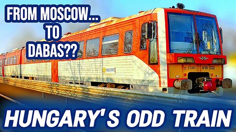 A Russian Train in Hungary?! Class 416 Diesel Ride to Dabas