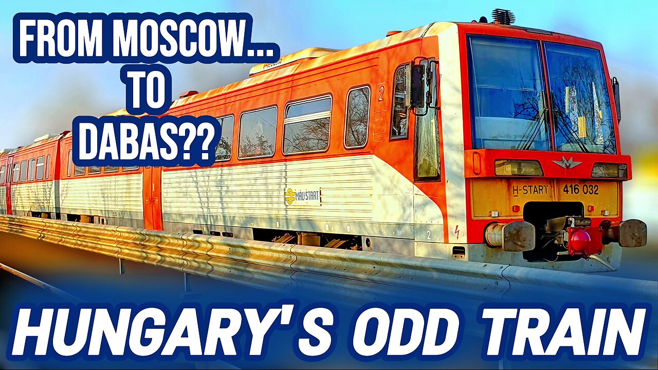 A Russian Train in Hungary?! Class 416 Diesel Ride to Dabas