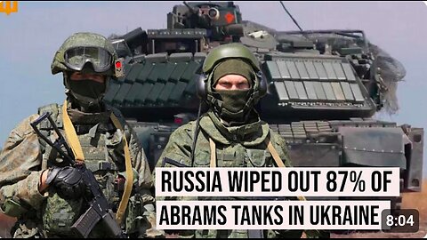 SCRAP METAL - Just Four Abrams Tanks Left How Russia Wiped Out 87% of Ukraine’s U.S.-Supplied Fleet